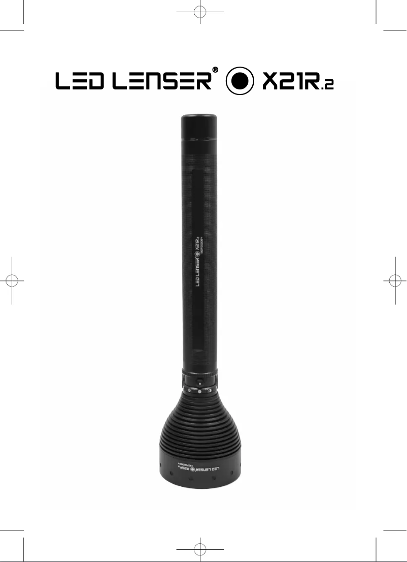 Page n°1 - Manuel utilisateur Ledlenser X21R.2