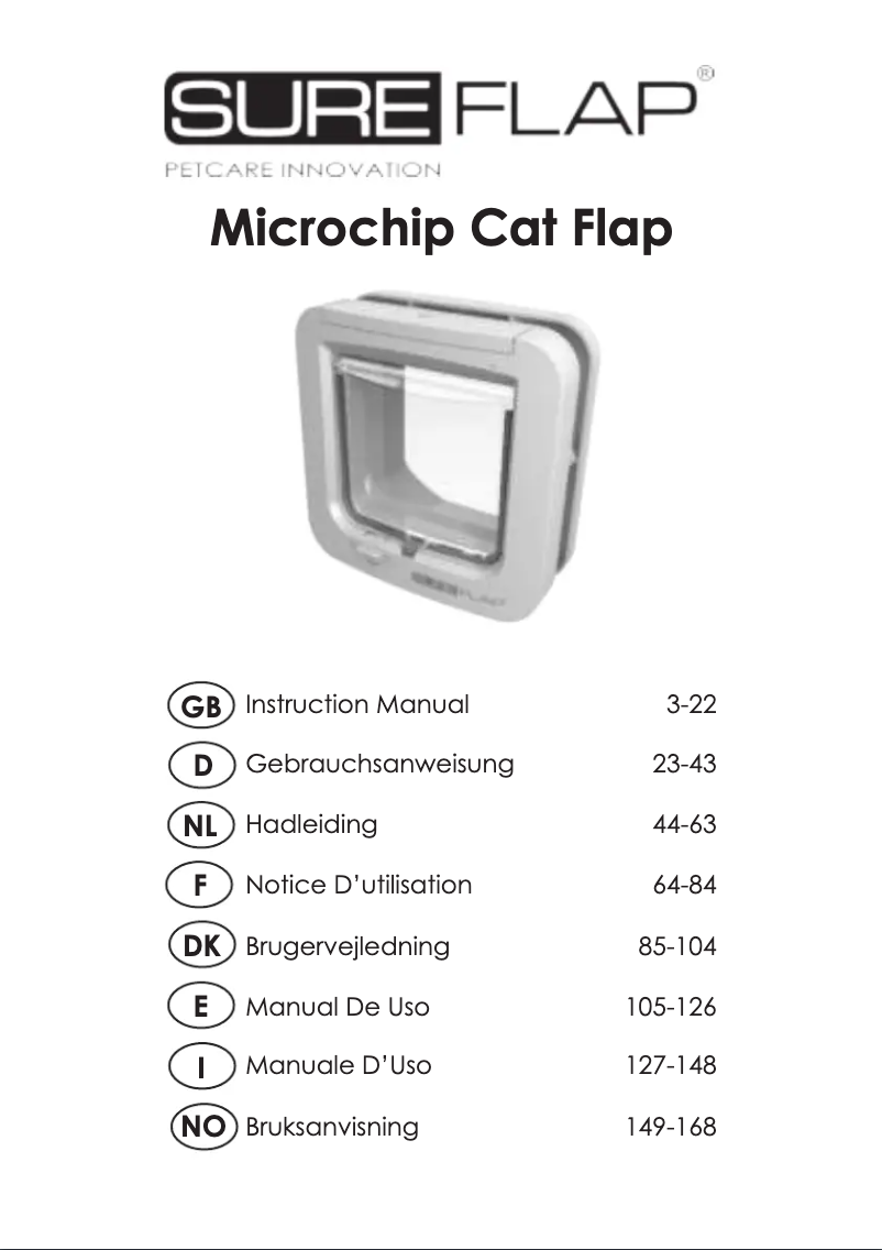Página 1 del manual Manual de usuario SureFlap Microchip
