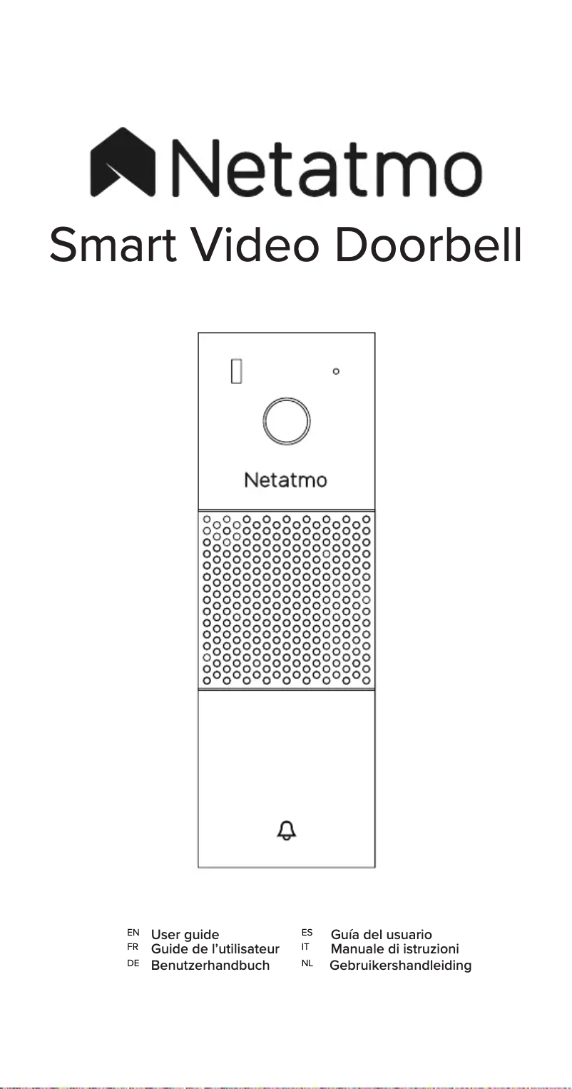 Página 1 del manual Manual de usuario Netatmo Smart Video Doorbell