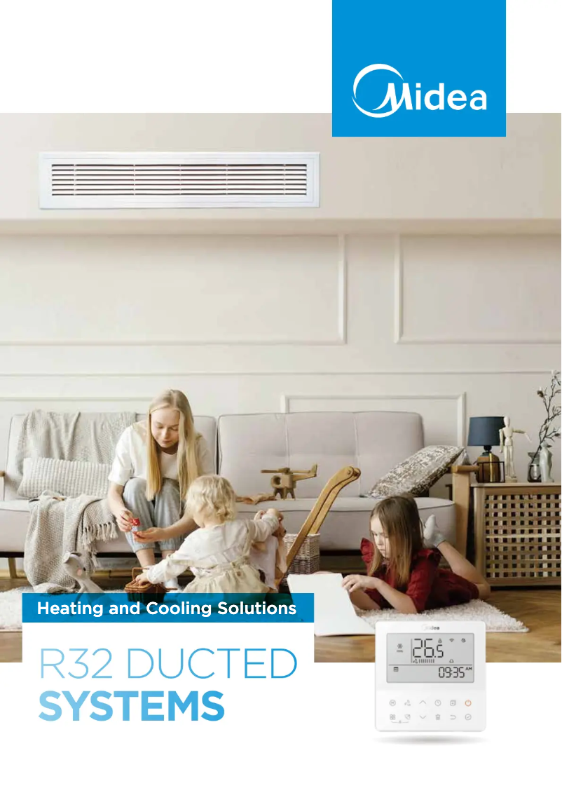 Page 1 de la notice Brochure Midea DUCMI90IB