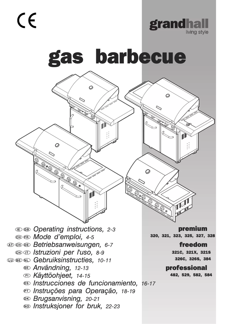 Page n°1 - Manuel utilisateur Grandhall Freedom 321S