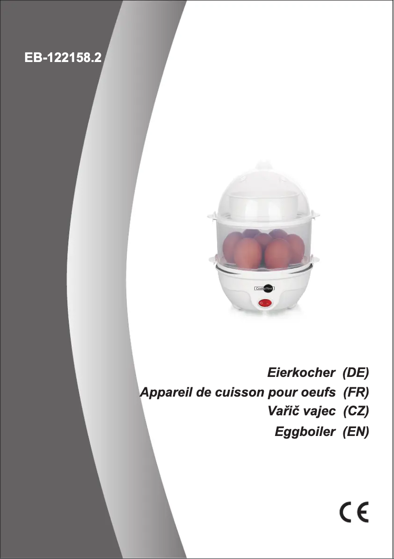 Page 1 de la notice Manuel utilisateur Emerio EB-122158.2