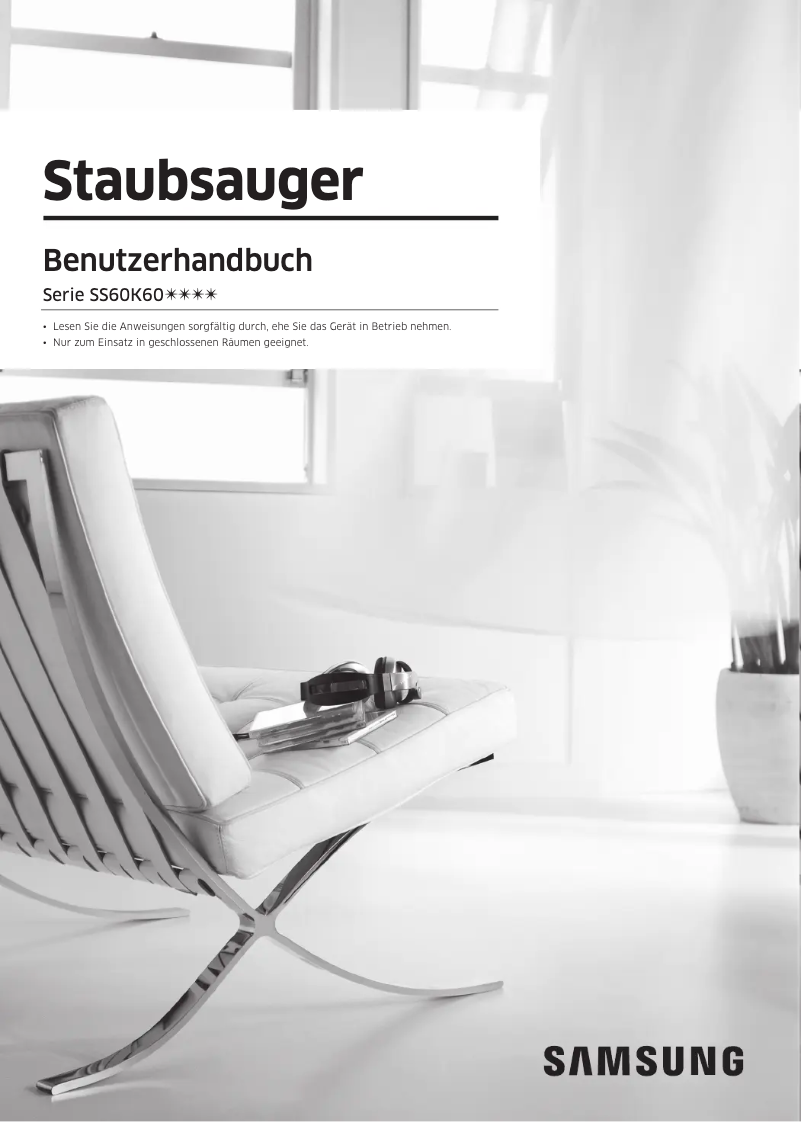 Page n°1 - Manuel utilisateur Samsung SS60M6010KG