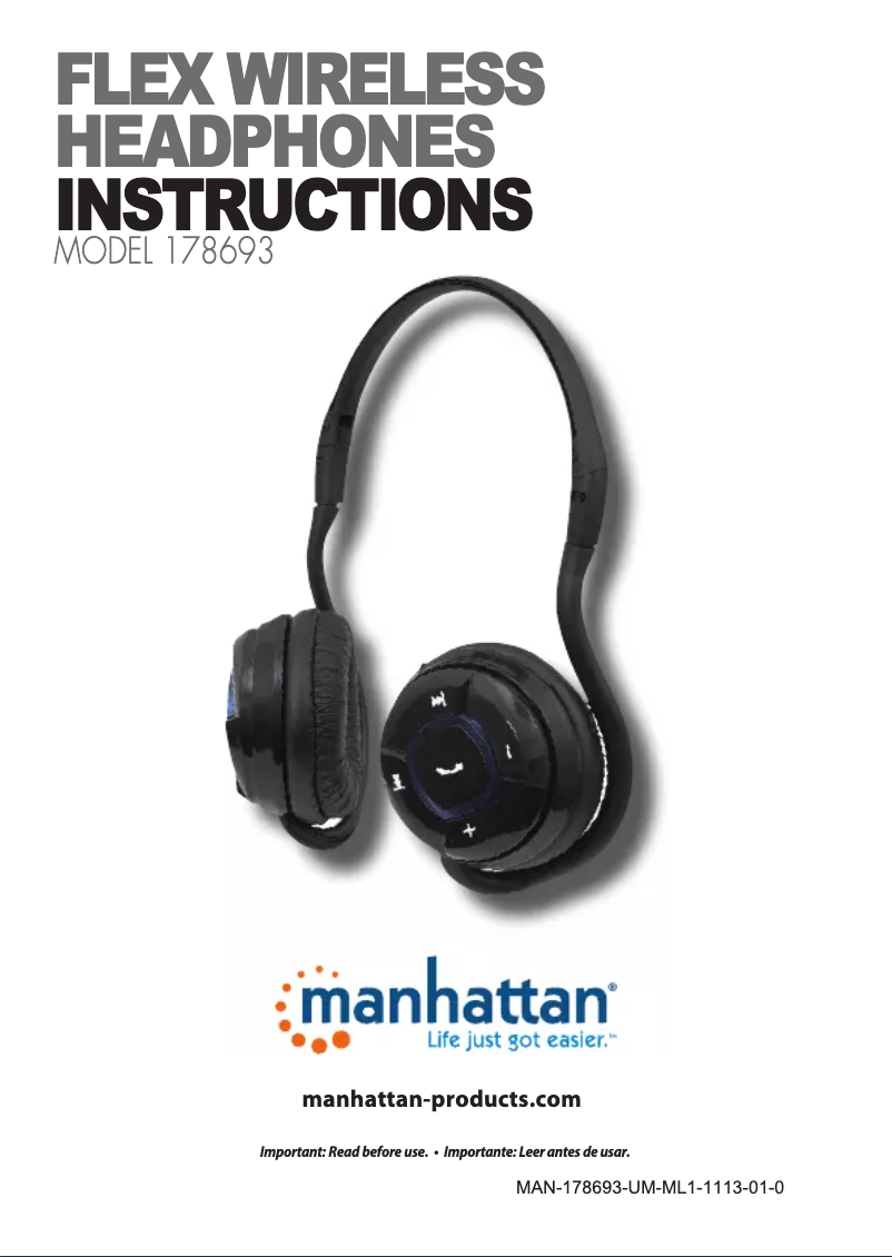 Image de la première page du manuel de l'appareil Flex 178693