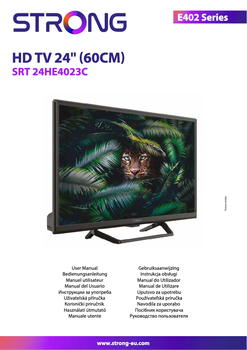 Page 1 de la notice Manuel utilisateur Strong SRT 24HE4023C