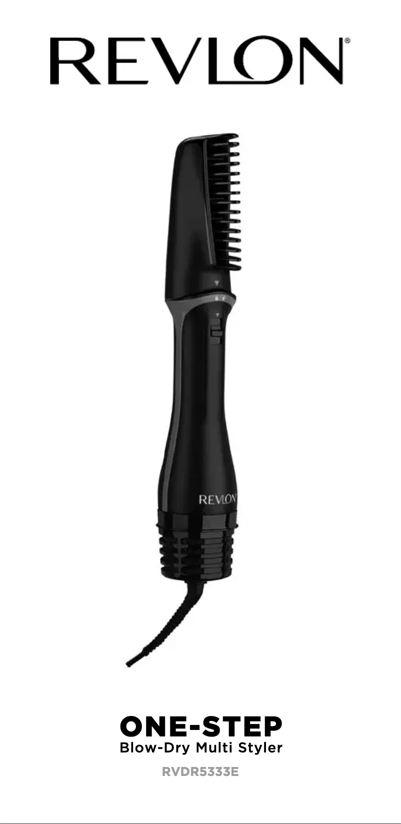 Image de la première page du manuel de l'appareil ONE-STEP RVDR5333E