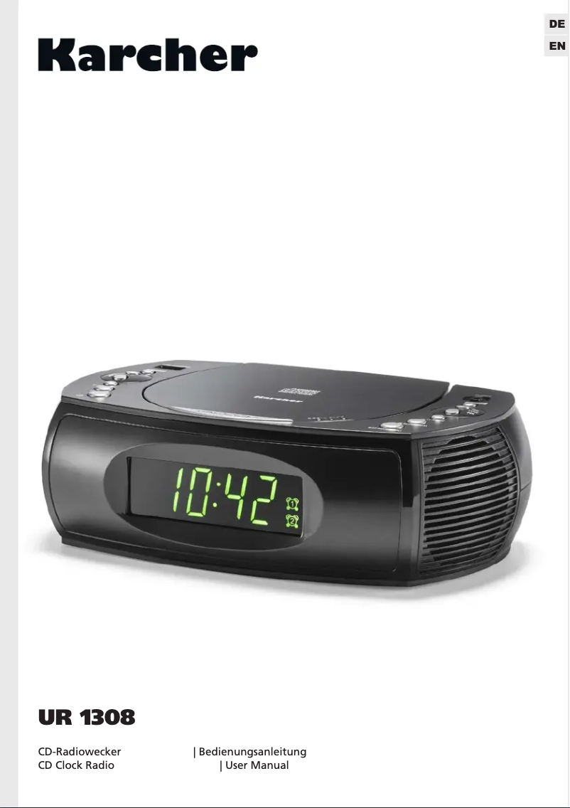 Page 1 de la notice Manuel utilisateur Kärcher UR 1308