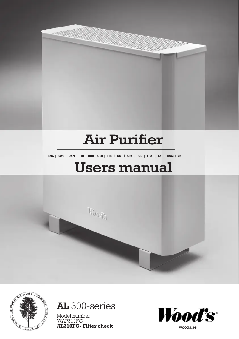 Imagen de la primera página del manual del dispositivo WAP311FC