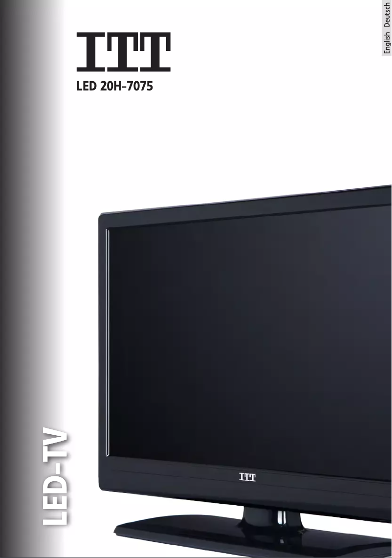 Page 1 de la notice Manuel utilisateur ITT LED 20H-7075-B