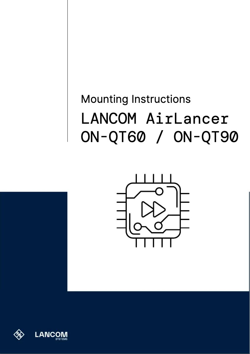 Page n°1 - Manuel utilisateur Lancom AirLancer ON-QT90