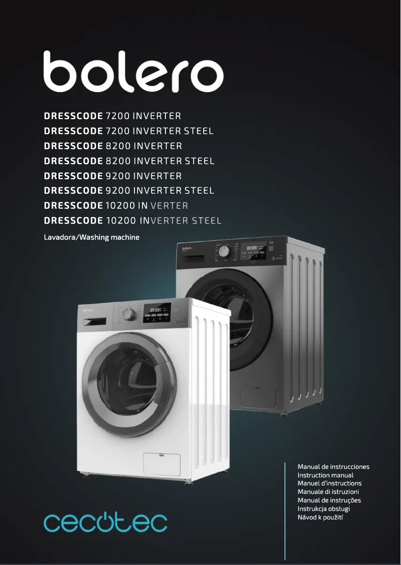 Página 1 del manual Manual de usuario Cecotec Bolero DressCode 9200