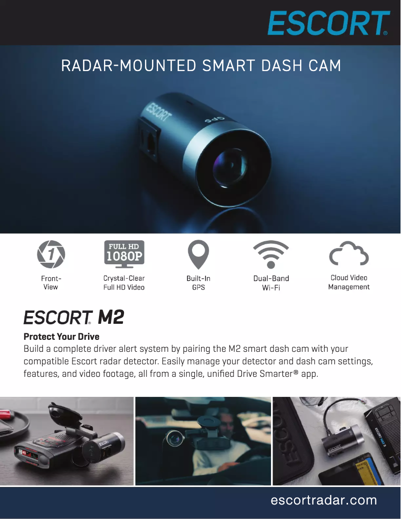 Page 1 de la notice Fiche technique Escort M2