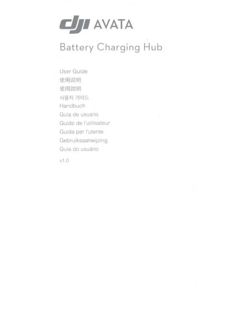 Page n°1 - Mode d'emploi DJI Avata Battery Charging Hub
