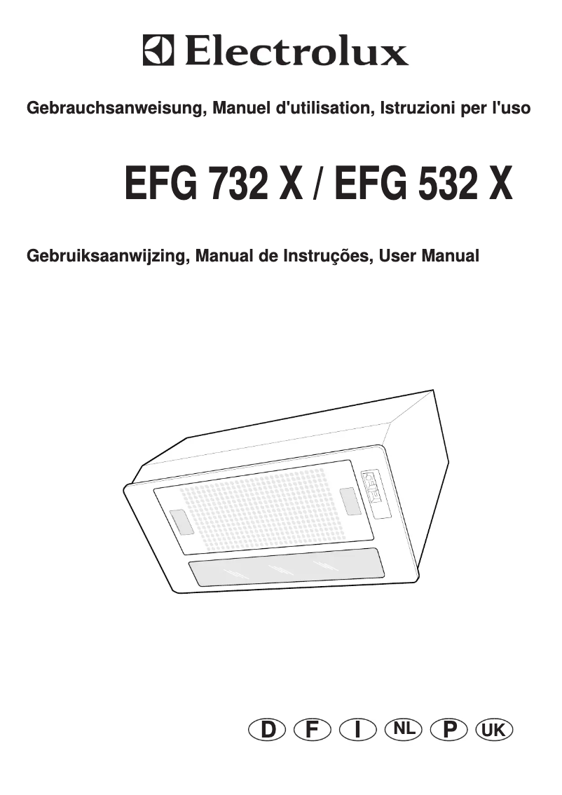 Image de la première page du manuel de l'appareil EFG 532