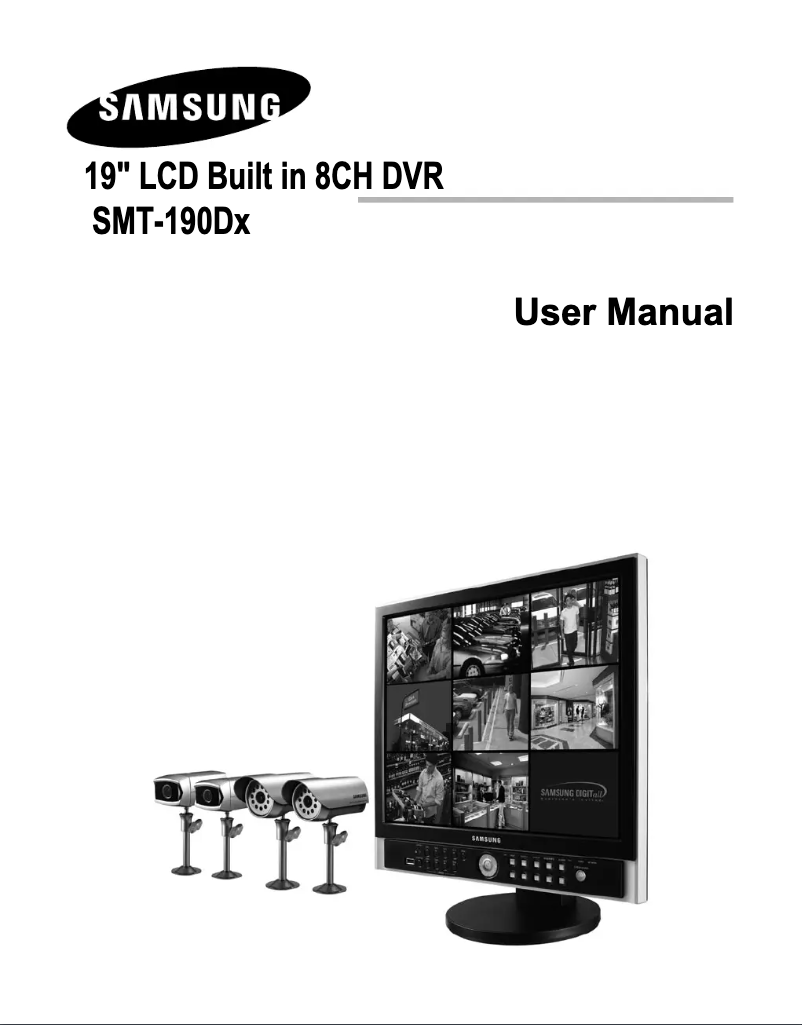 Page n°1 - Manuel utilisateur Samsung SMT-190DN