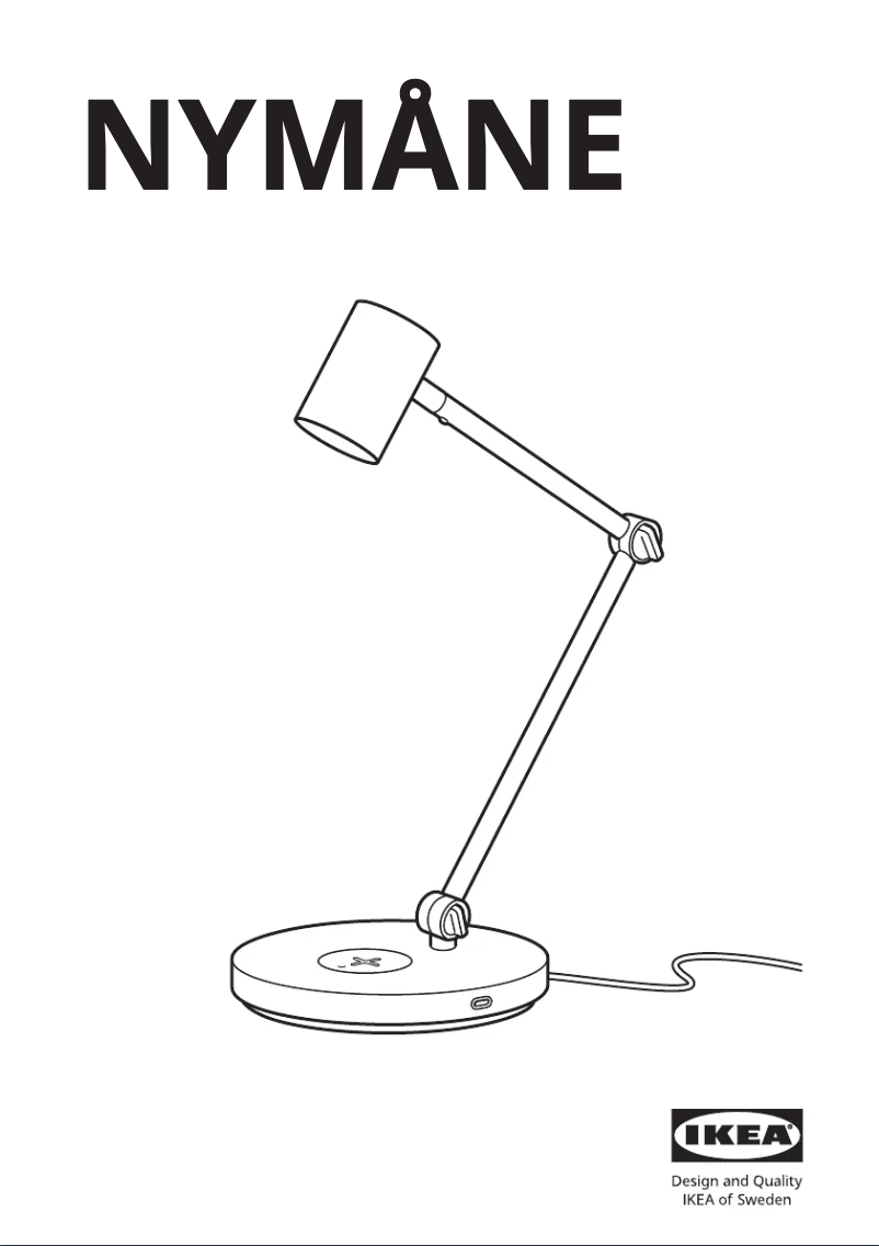 Página 1 del manual Manual de usuario Ikea NYMÅNE 404.486.11