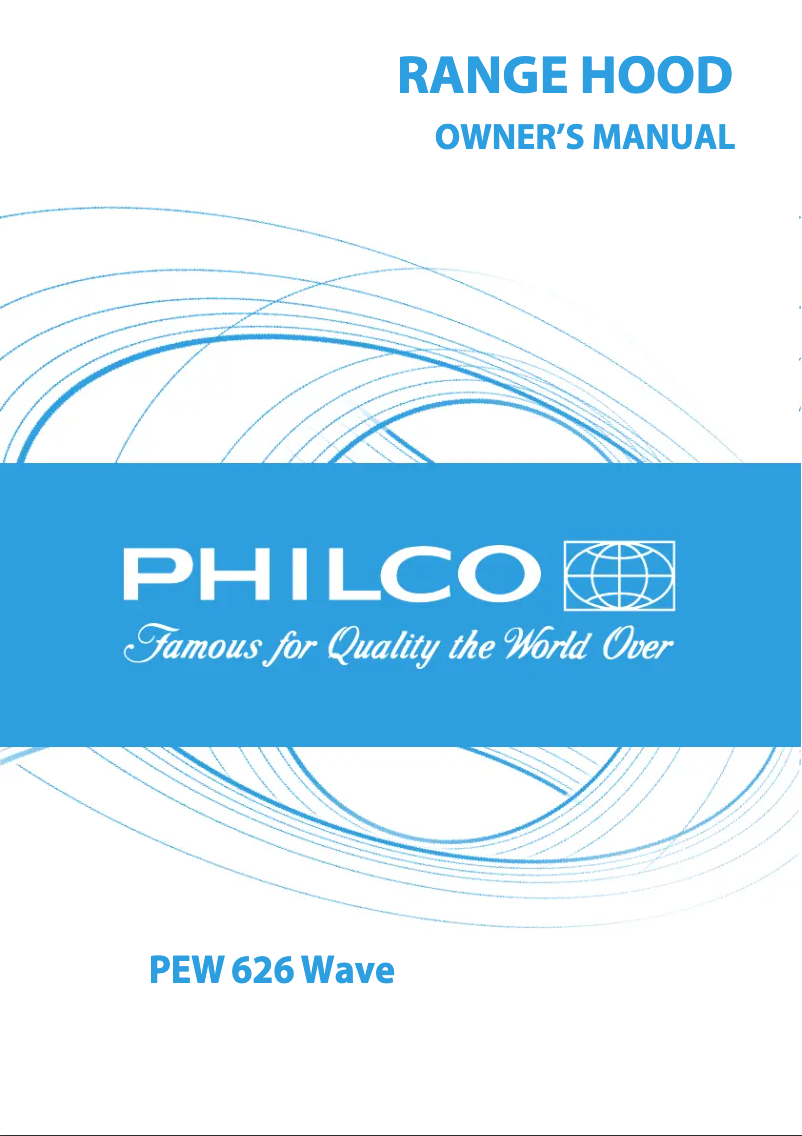 Página 1 del manual Manual de usuario Philco PEW 626 WAVE