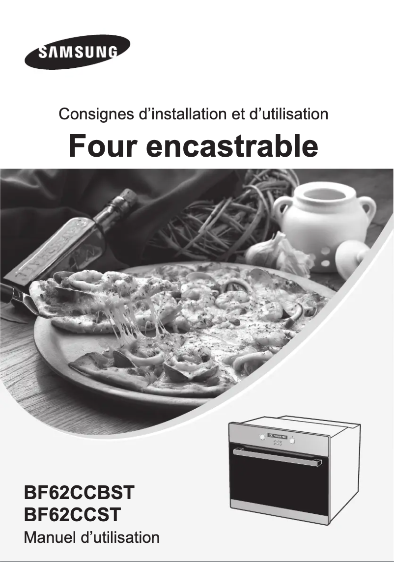 Page n°1 - Manuel utilisateur Samsung BF62CCST