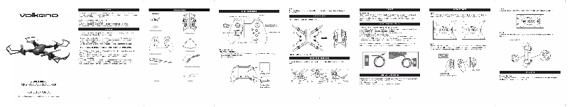 Page n°1 - Manuel utilisateur Volkano Weaver Drone