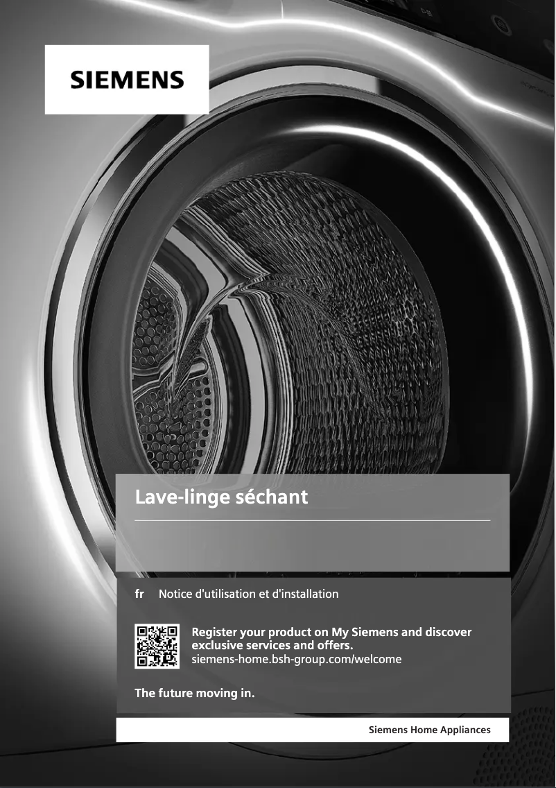 Page 1 de la notice Manuel utilisateur Siemens WK14D543FR