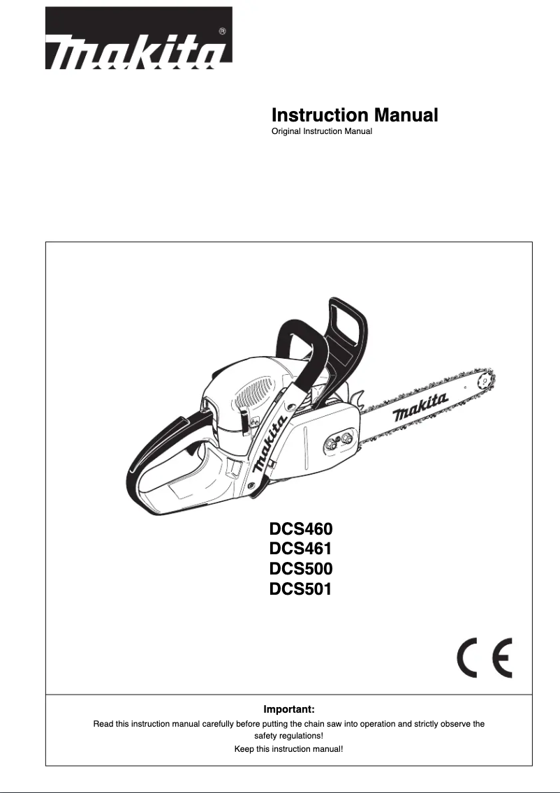 Image de la première page du manuel de l'appareil DCS501