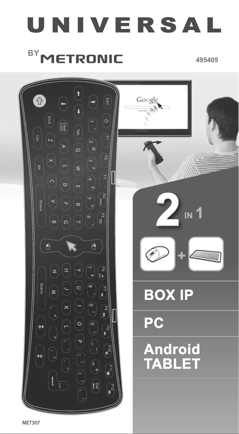 Image de la première page du manuel de l'appareil 495405z