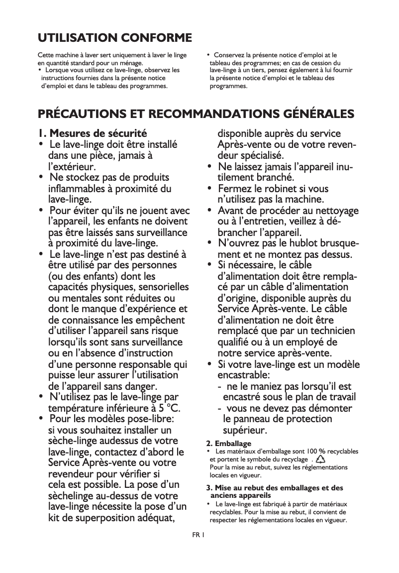 Image de la première page du manuel de l'appareil AWC 5101