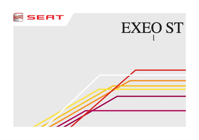 Page 1 de la notice Manuel utilisateur Seat Exeo ST (2014)