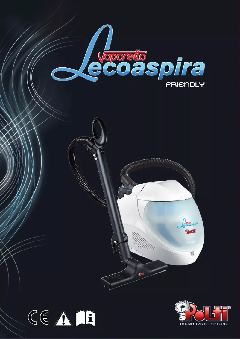 Image de la première page du manuel de l'appareil Vaporetto Lecoaspira Friendly