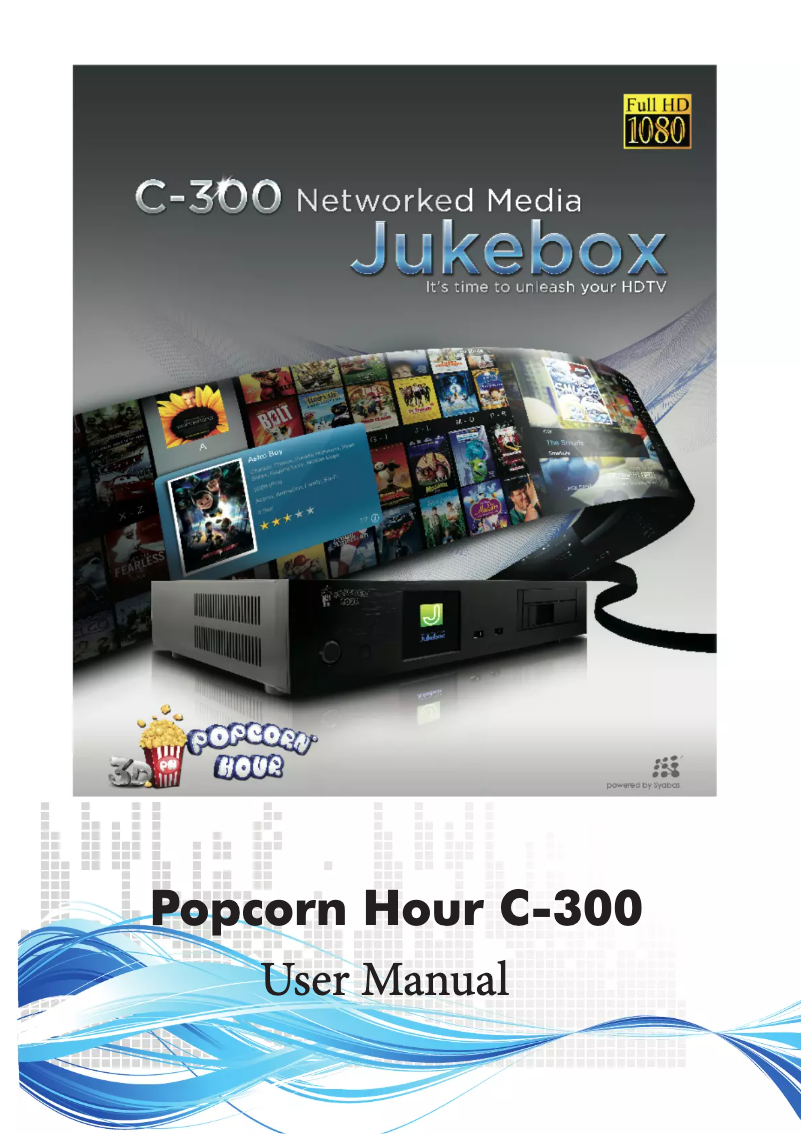 Page n°1 - Manuel utilisateur Popcorn Hour C-300
