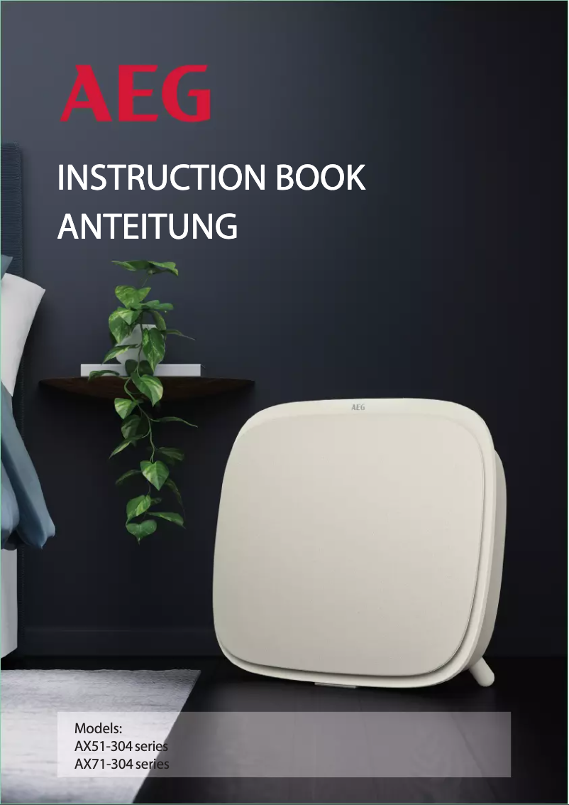 Page 1 de la notice Fiche technique AEG AX51-304