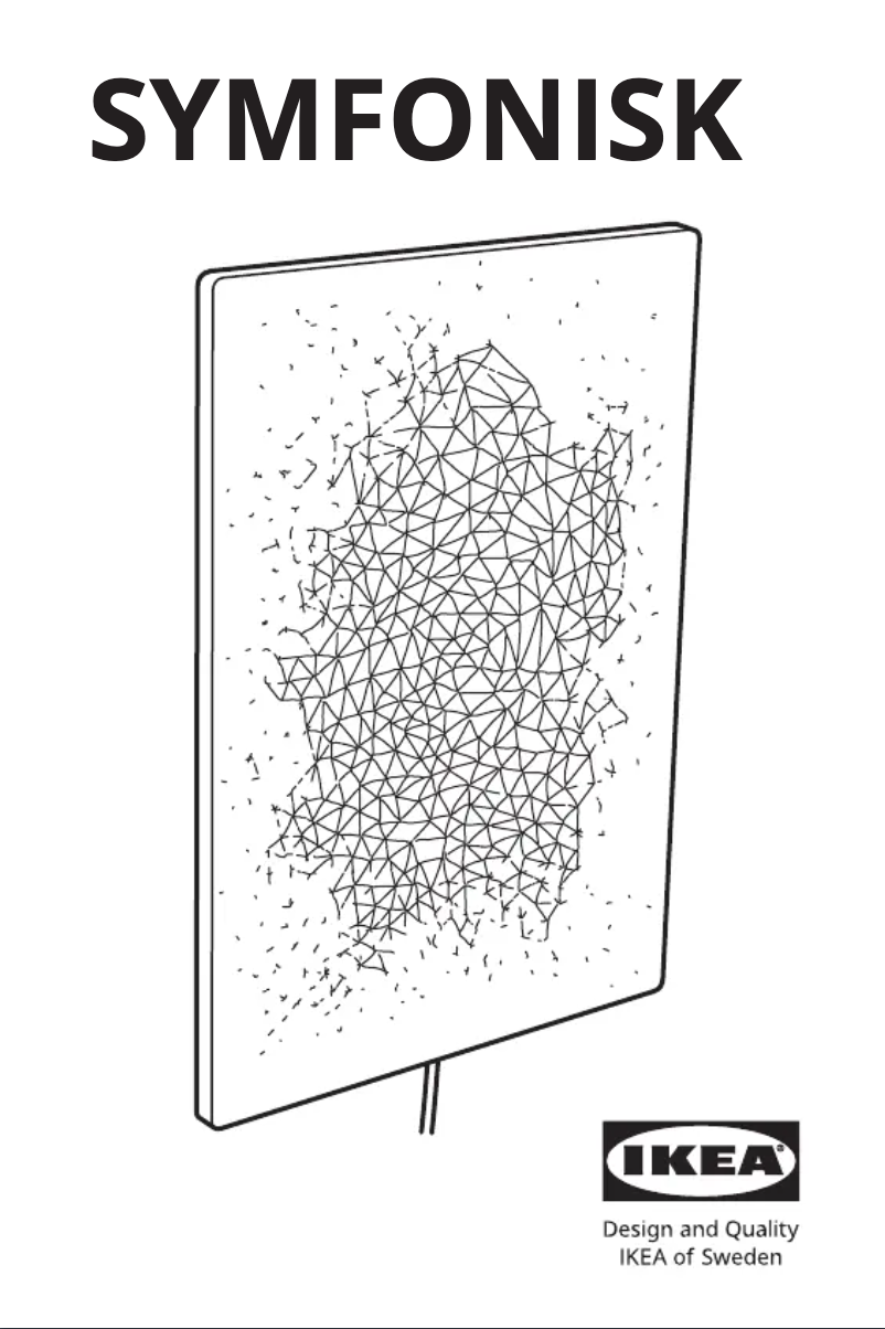 Image de la première page du manuel de l'appareil SYMFONISK 404.873.20