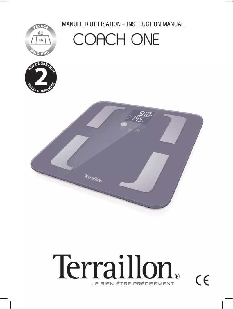 Página 1 del manual Manual de usuario Terraillon Coach One