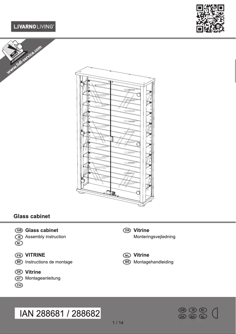 Página 1 del manual Manual de usuario Livarno Lux IAN 288681