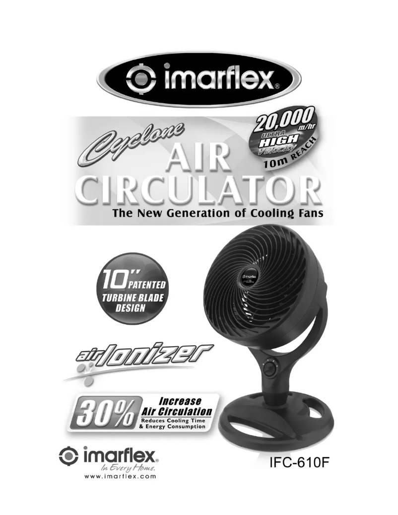 Page n°1 - Manuel utilisateur Imarflex IFC-610F