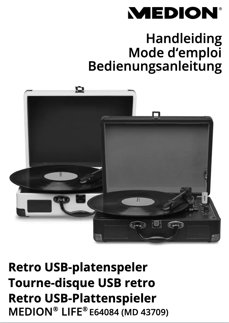 Image de la première page du manuel de l'appareil LIFE E64084 (MD 43709)