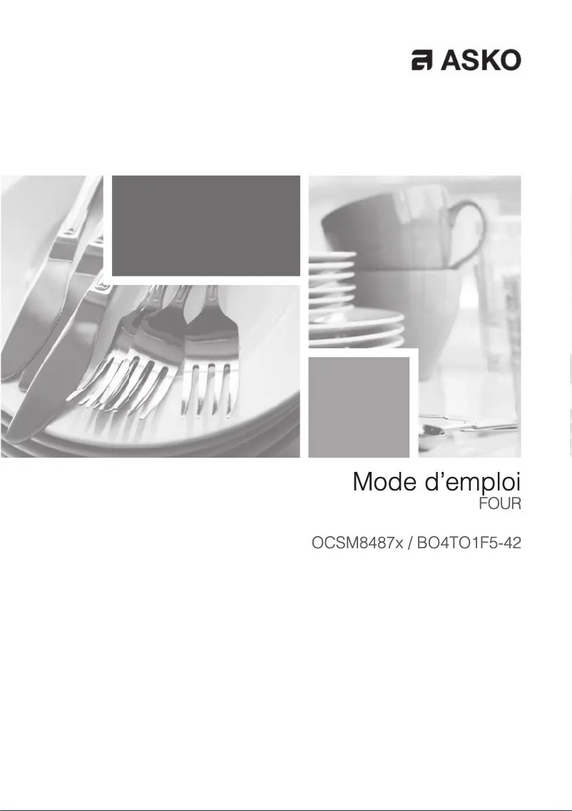 Image de la première page du manuel de l'appareil OCSM8487B