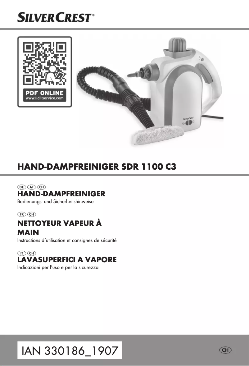 Page 1 de la notice Manuel utilisateur SilverCrest SDR 1100 C3