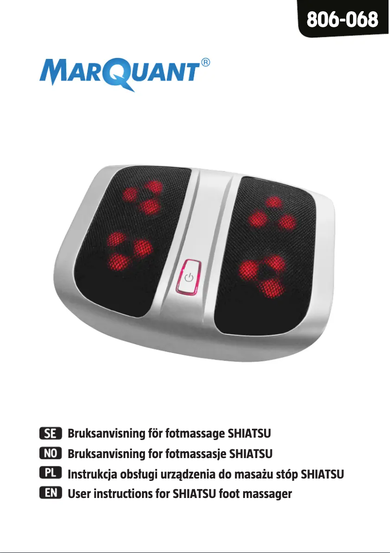 Página 1 del manual Manual de usuario Marquant 806-068