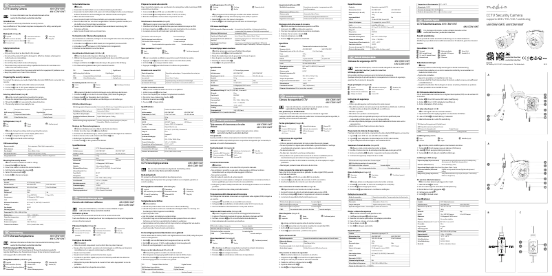 Page n°1 - Manuel utilisateur Nedis 4IN1CBW10WT