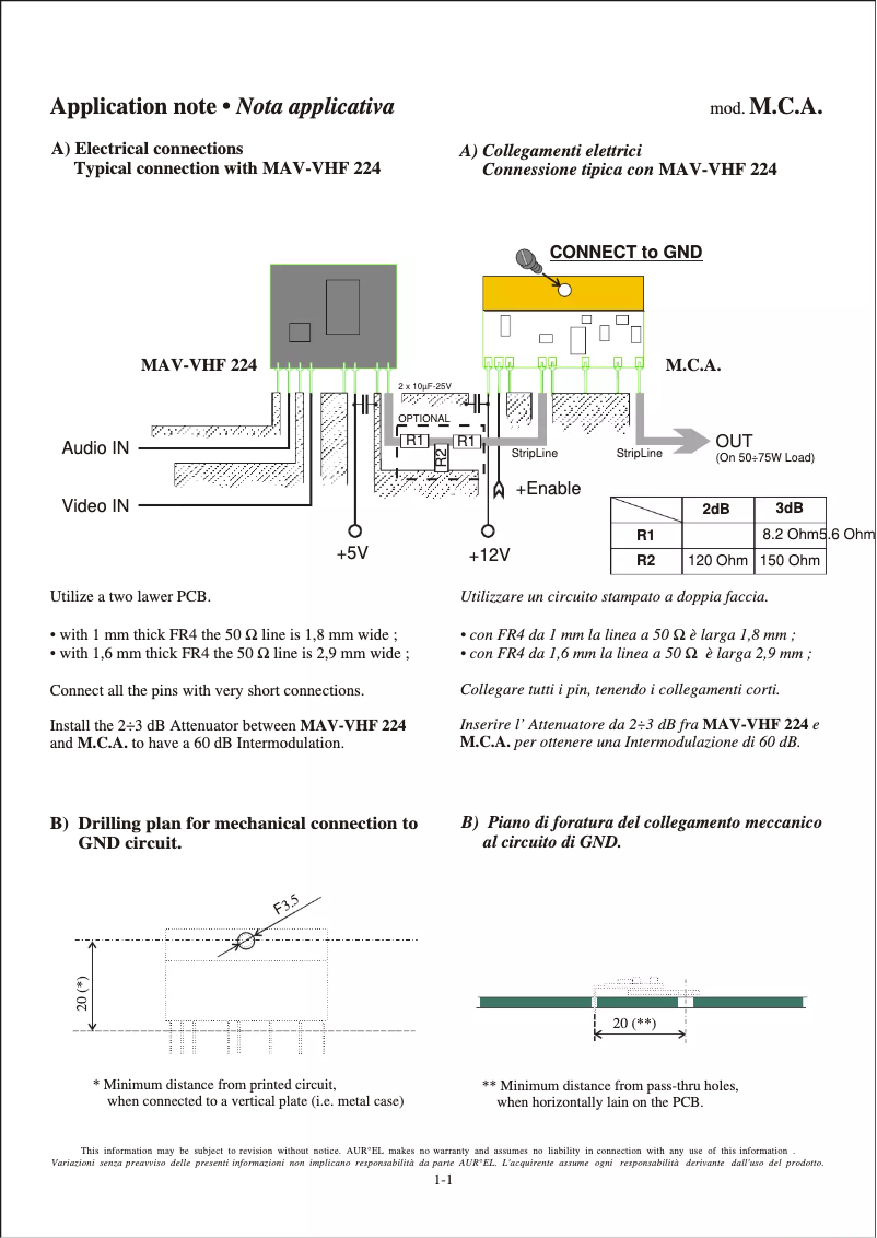 Image de la première page du manuel de l'appareil MCAUHF479