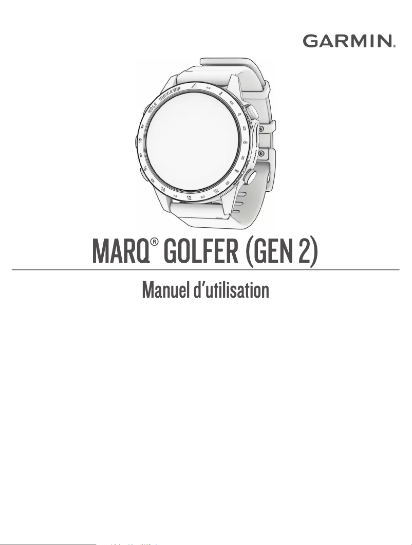 Image de la première page du manuel de l'appareil MARQ Golfer (Gen 2)