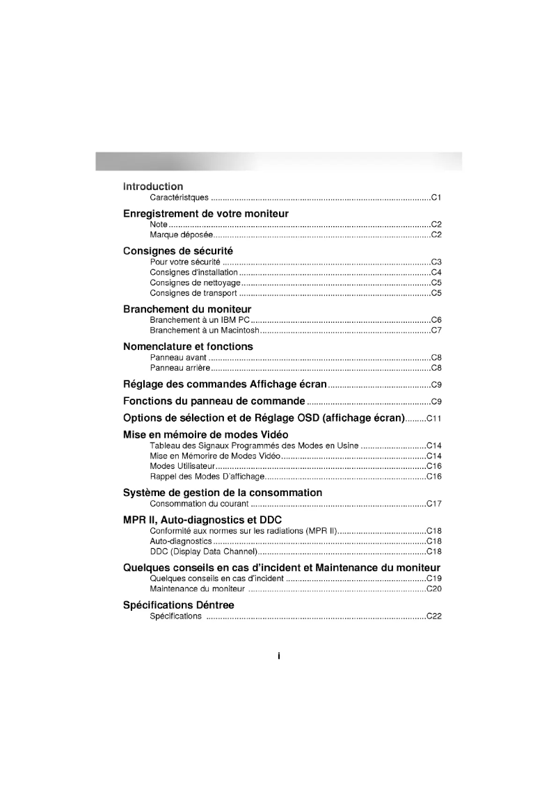 Página 1 del manual Manual de usuario LG LB500A