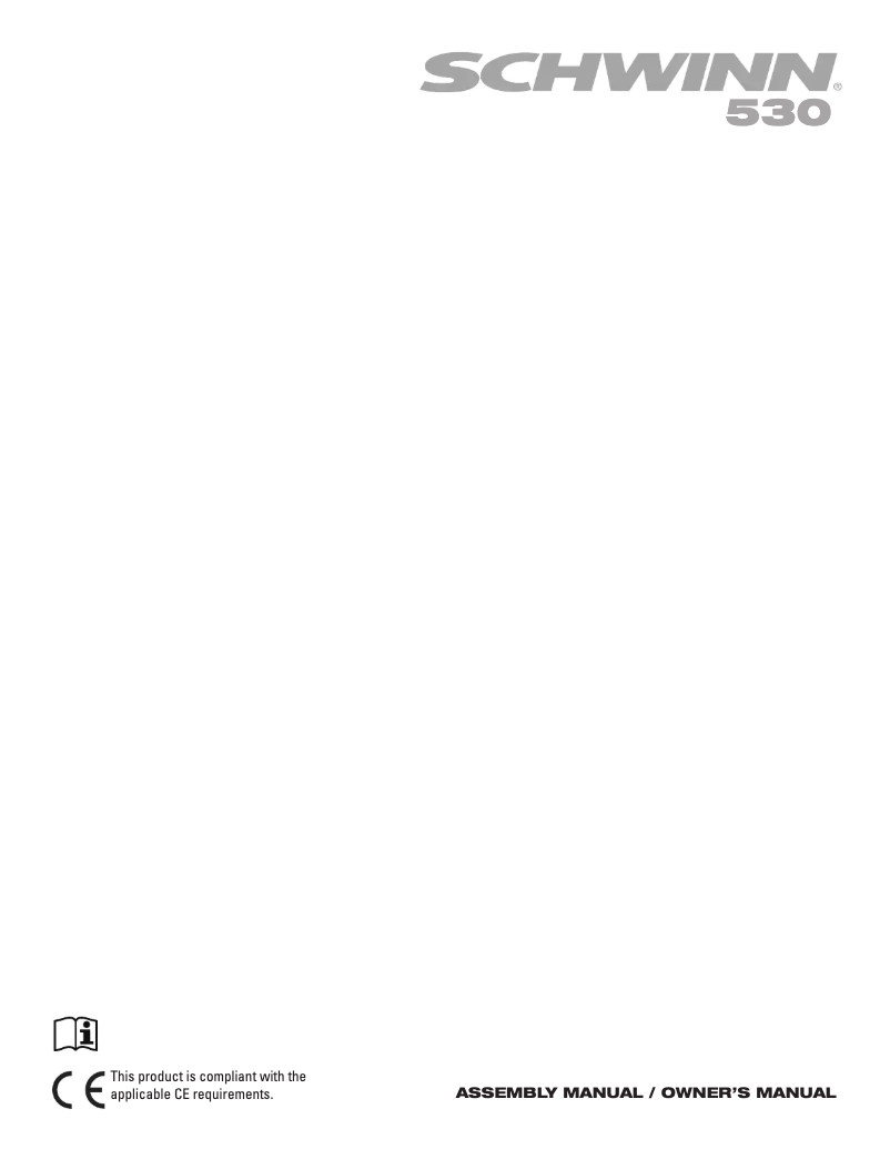 Page 1 de la notice Mode d'emploi Schwinn 530