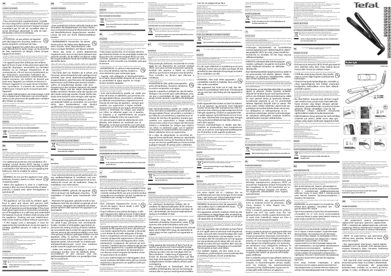 Image de la première page du manuel de l'appareil Pocket Style HS2515