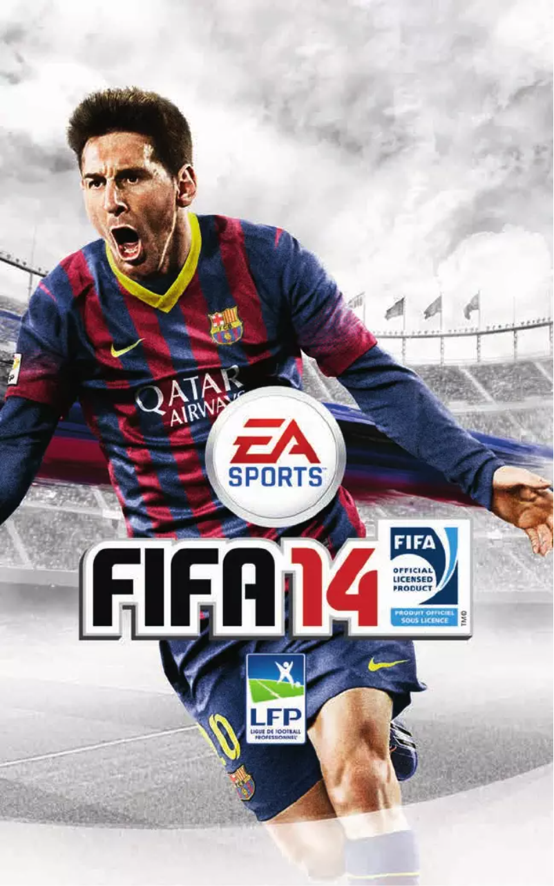 Image de la première page du manuel de l'appareil Fifa 14 (Playstation 3)