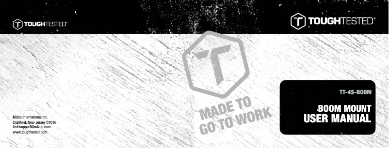 Page 1 de la notice Manuel utilisateur ToughTested TT-4S-BOOM