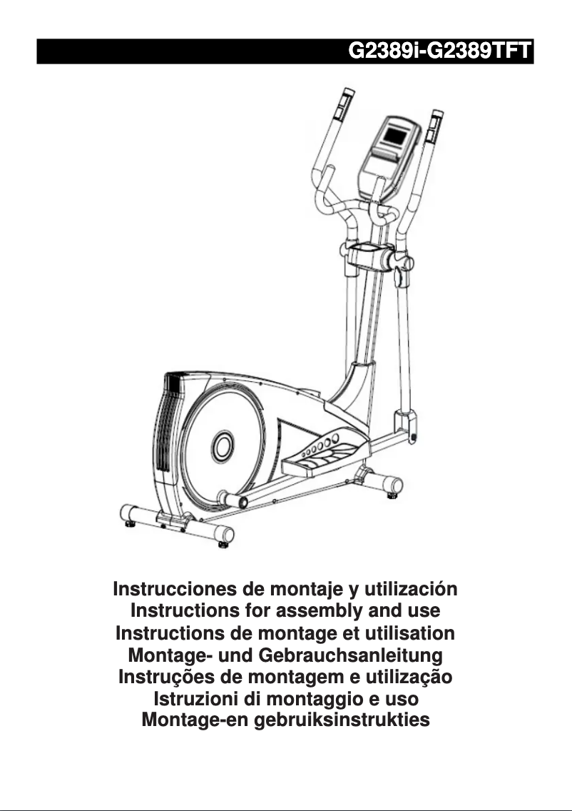 Page 1 de la notice Manuel utilisateur BH Fitness I.NLS20 G2389I