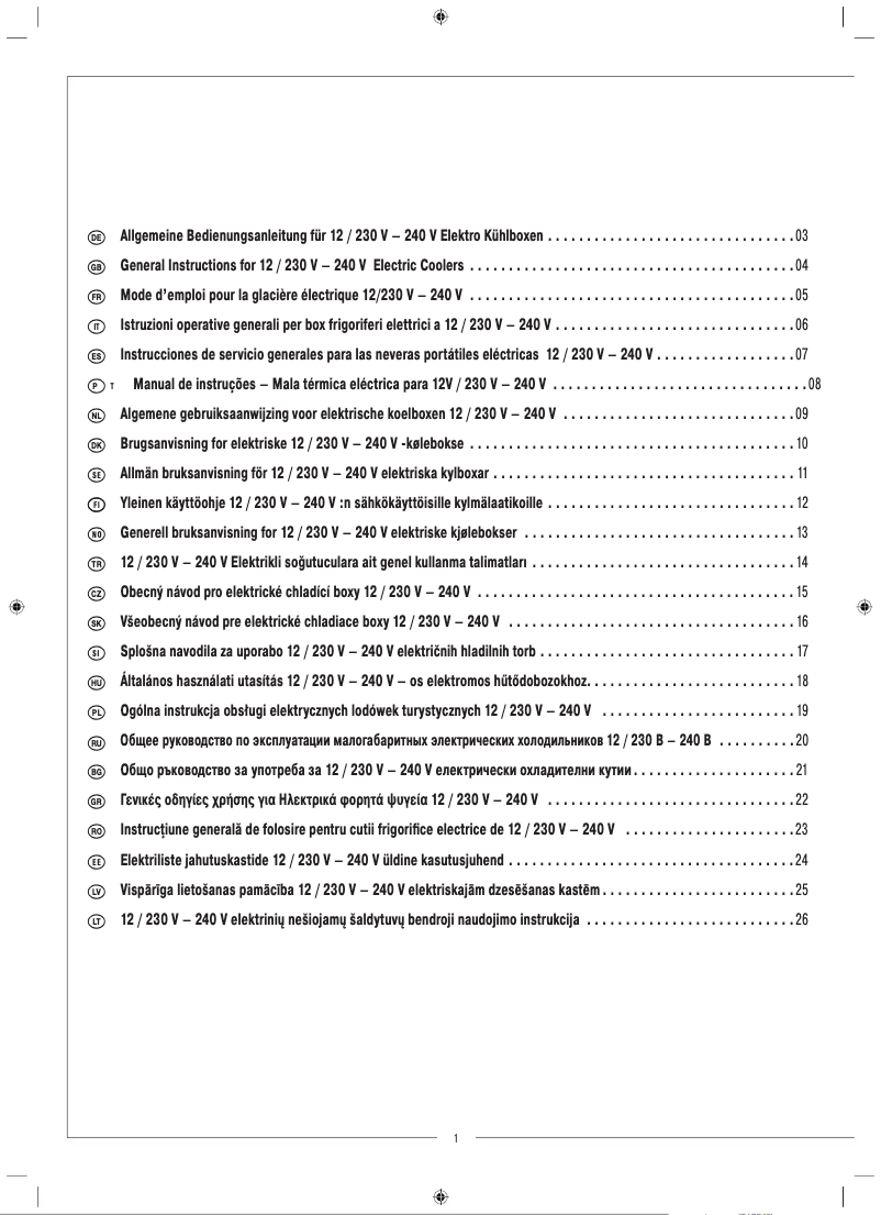 Página 1 del manual Manual de usuario EZetil E40