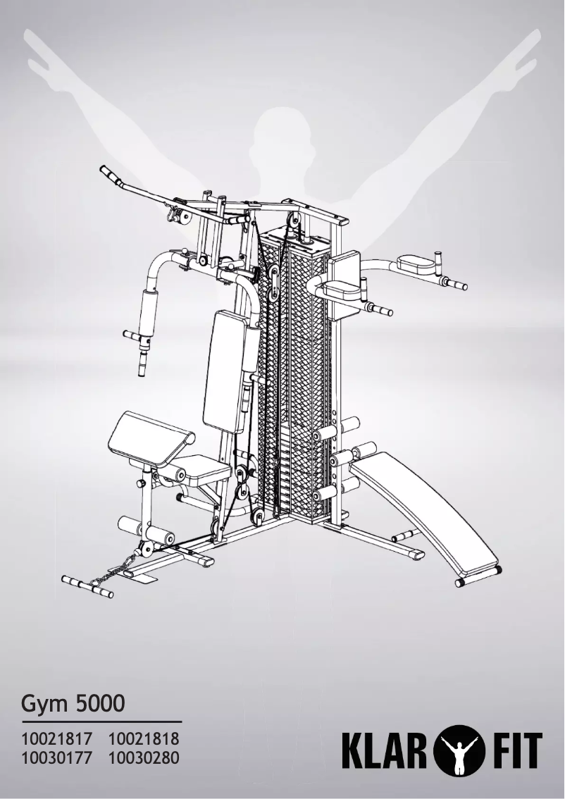 Page 1 of the manual User Manual Klarfit Gym 5000